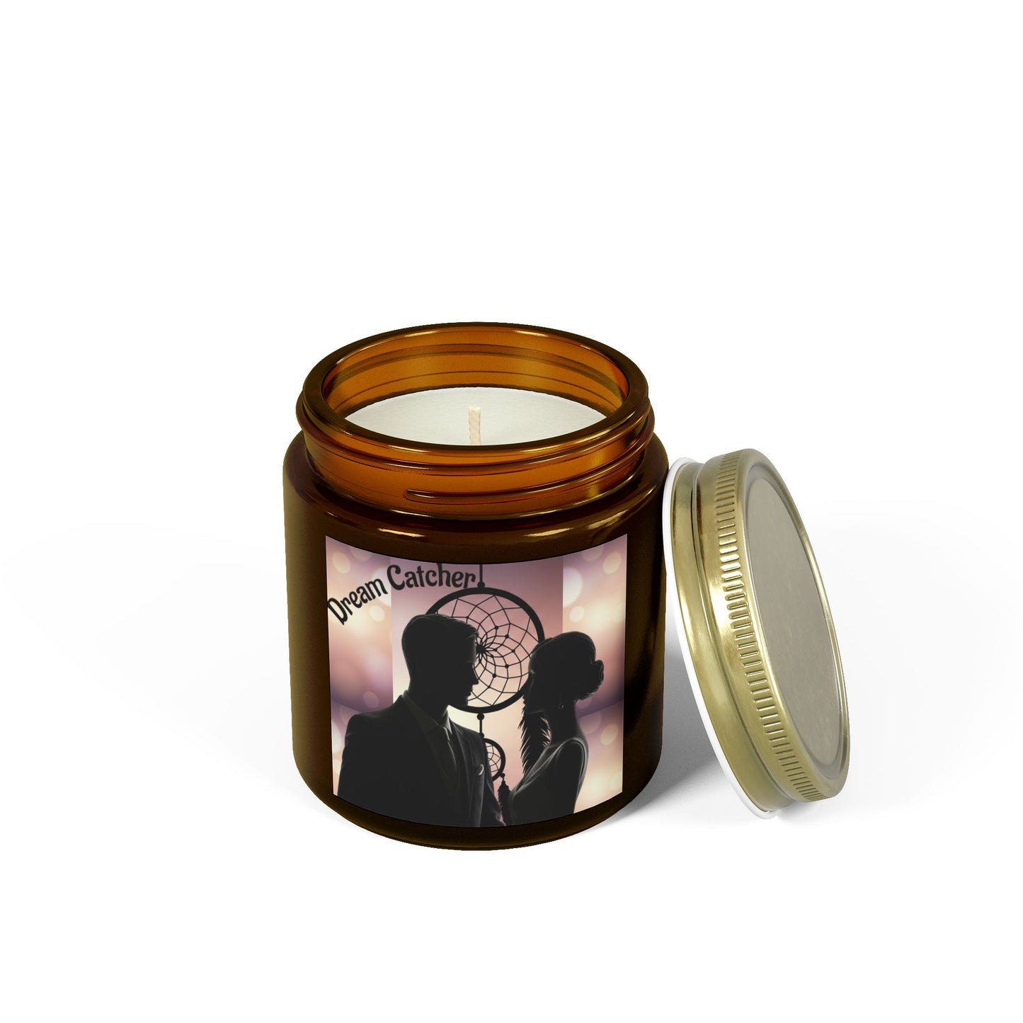 Dream Catcher Scented Candles - Coconut Apricot Wax - 4oz & 9oz - Perfect for Home & Special Occasions