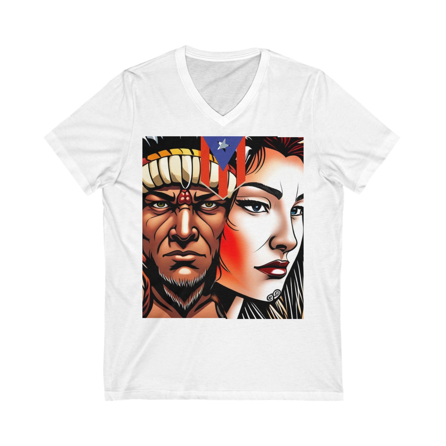 Los Jefes Unisex Jersey Short Sleeve V-Neck Tee