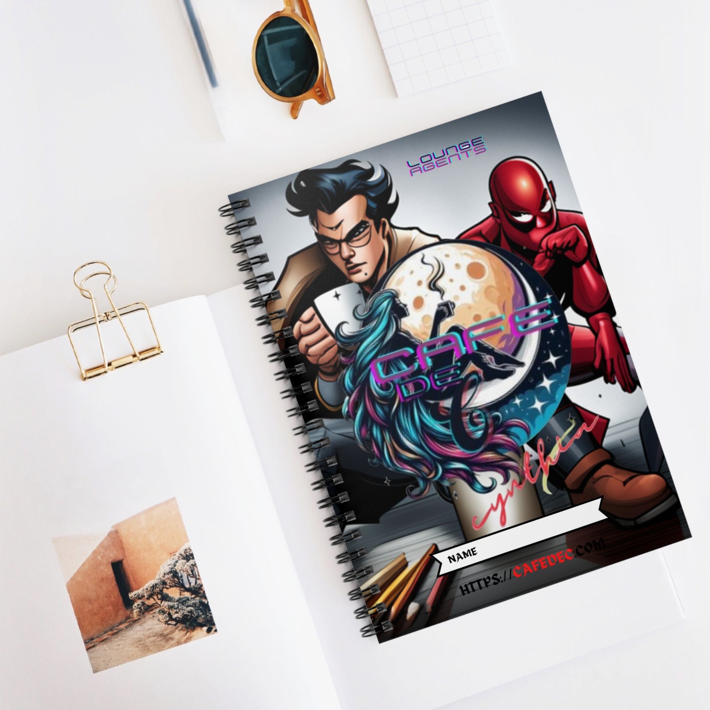 HERO Agents Spiral Notebook - Ruled Line