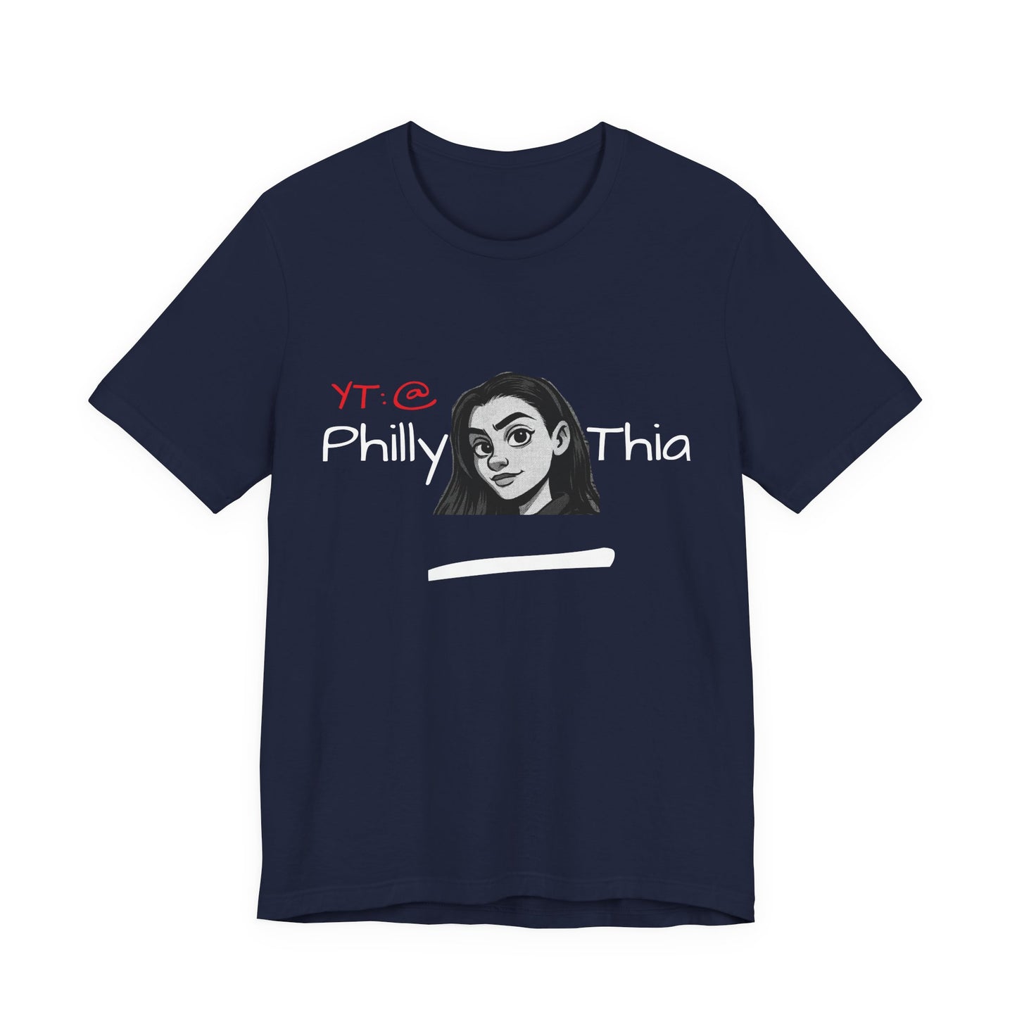 philly_thia youtube channel t shirt tag