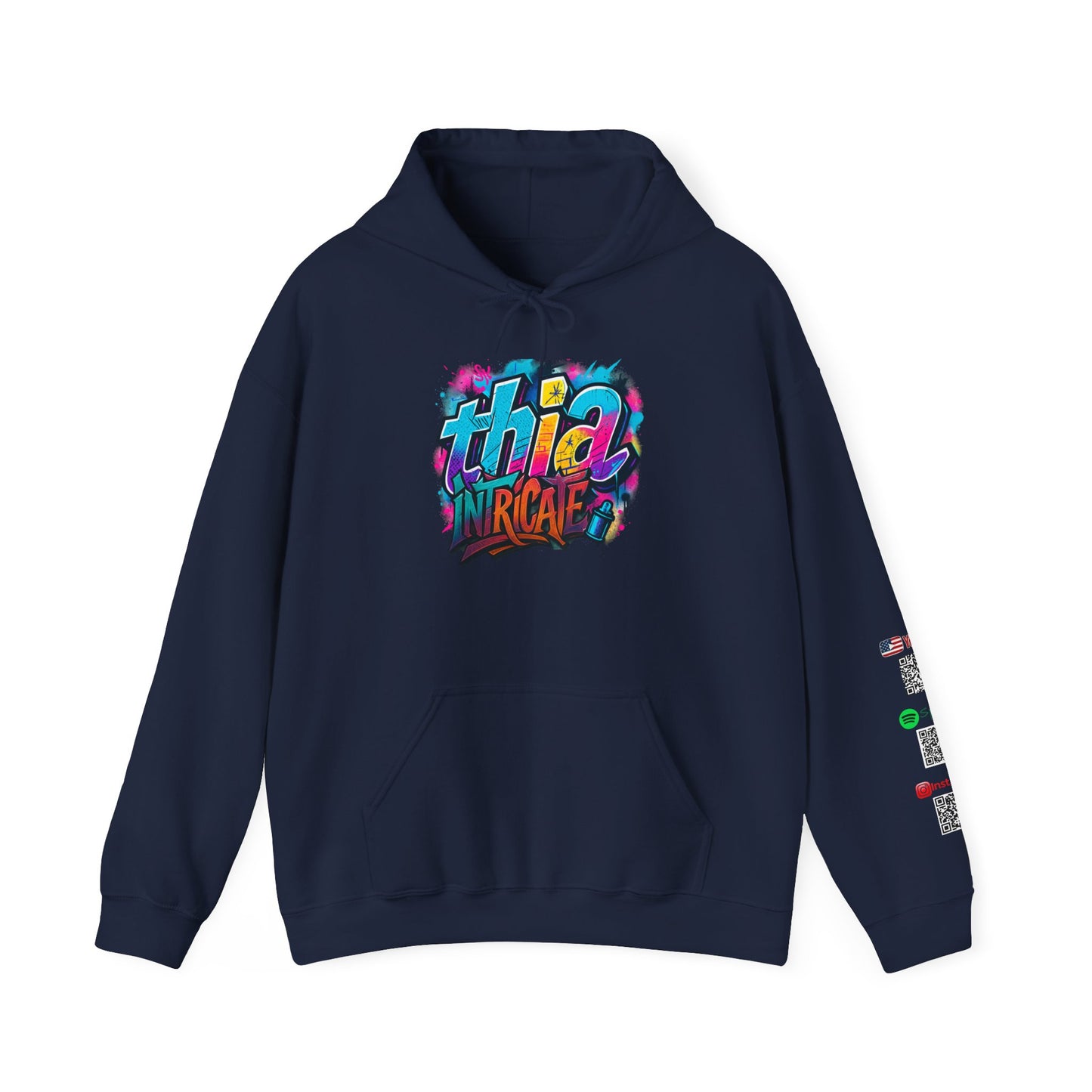 Thia intricate wall art Music Vibes Hoodie