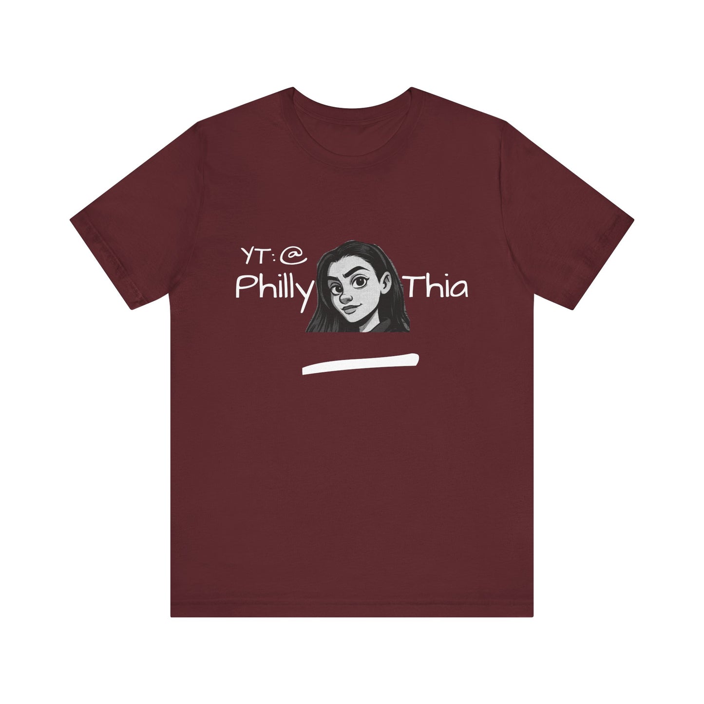 philly_thia youtube channel t shirt tag