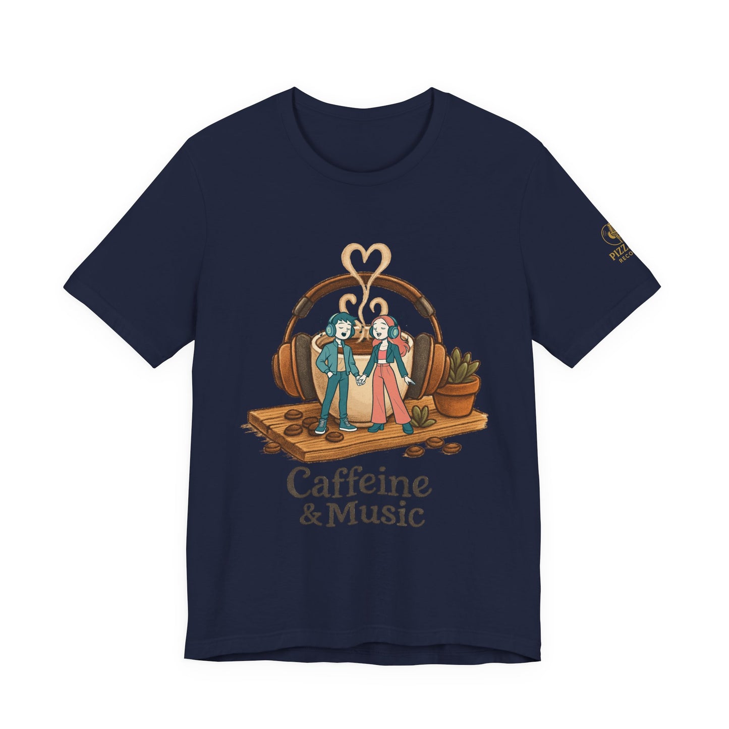 Coffee & Music Unisex Tee