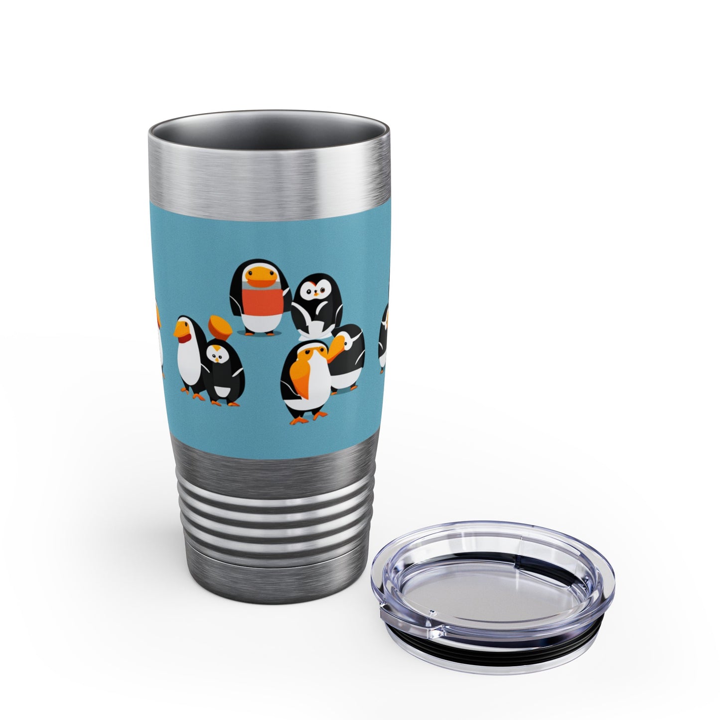 Pushy Penguinz Tumbler, 20oz