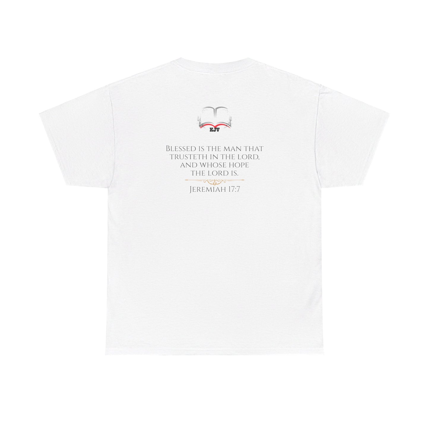 KJVO Jeremiah 17:7 Heavy Cotton Tee