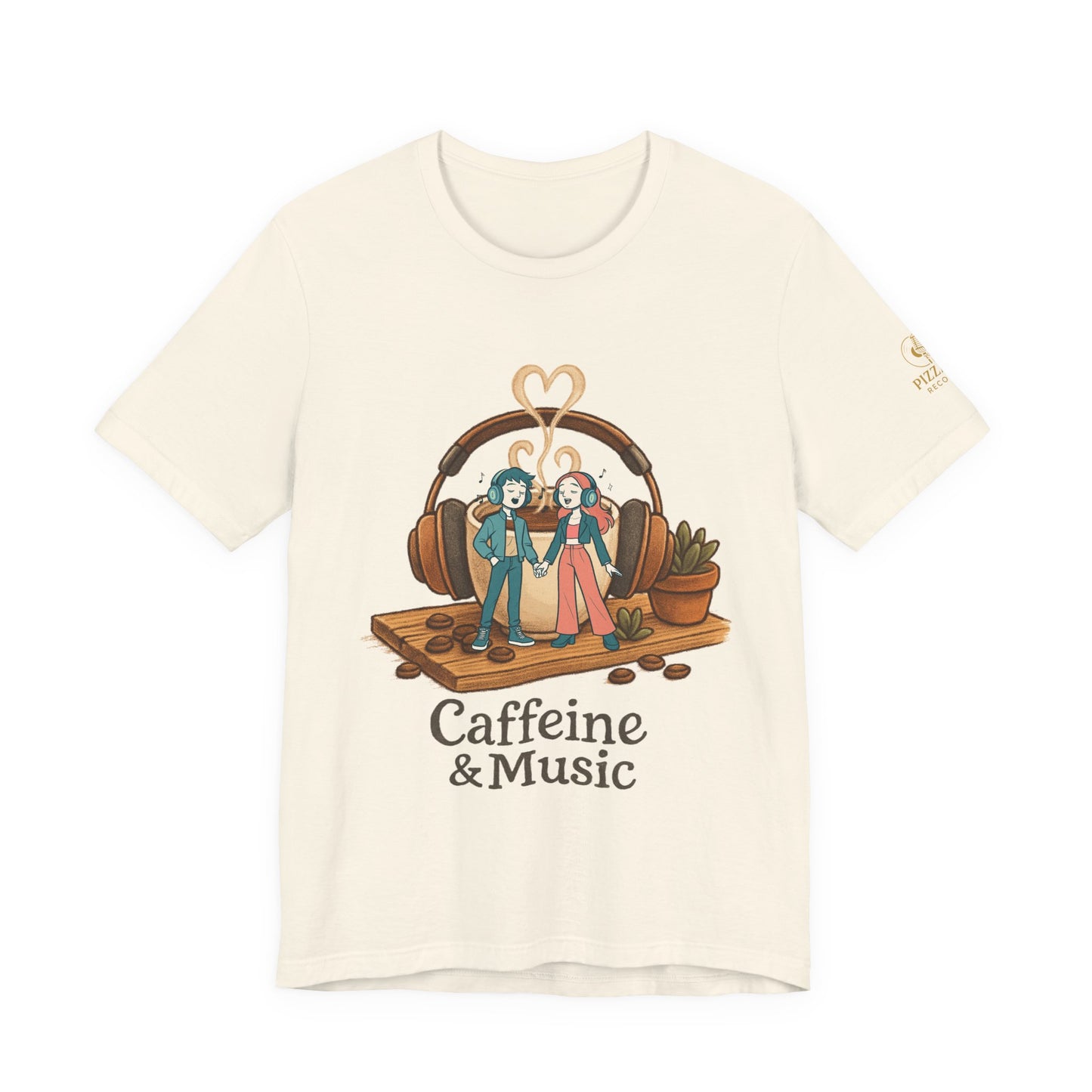 Coffee & Music Unisex Tee