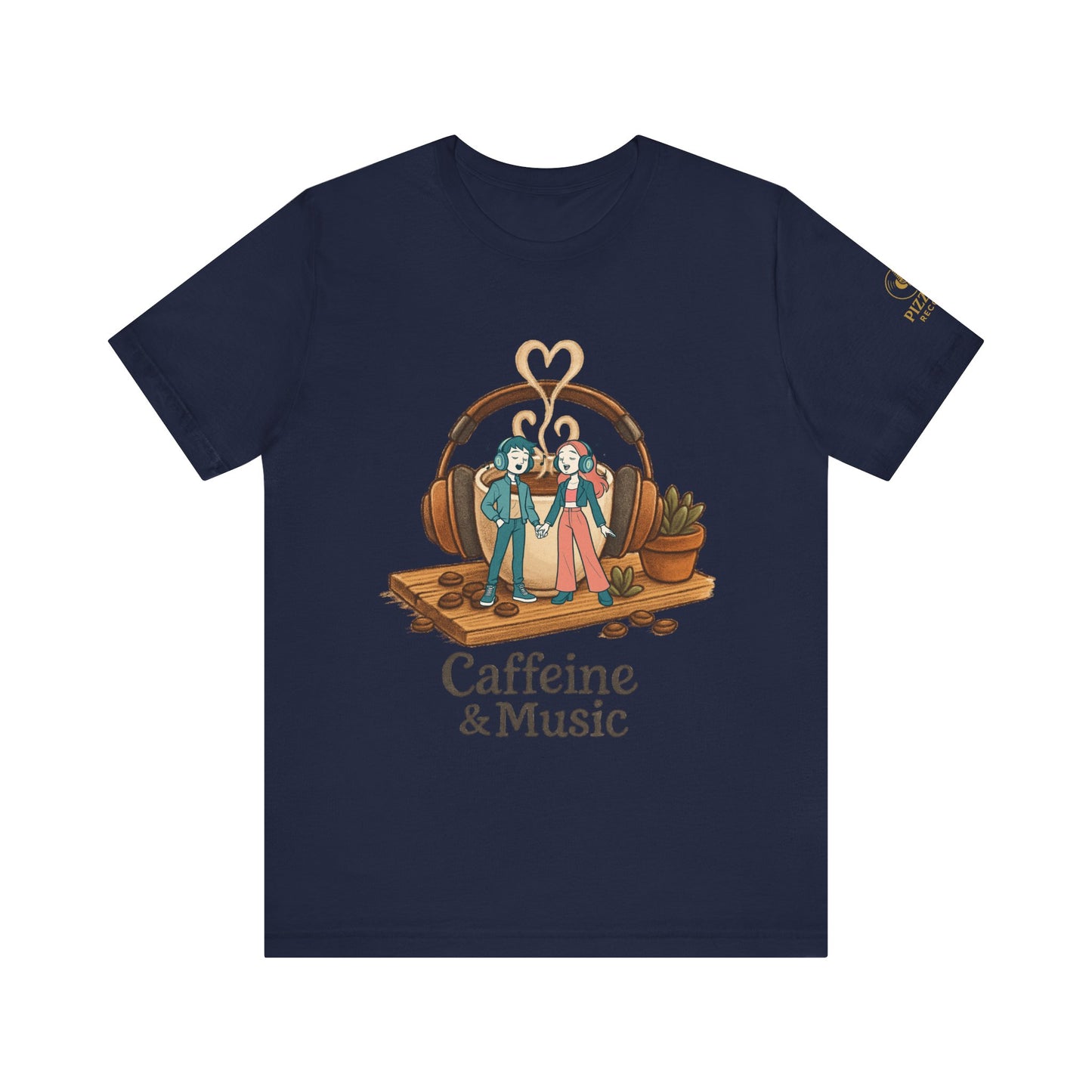 Coffee & Music Unisex Tee