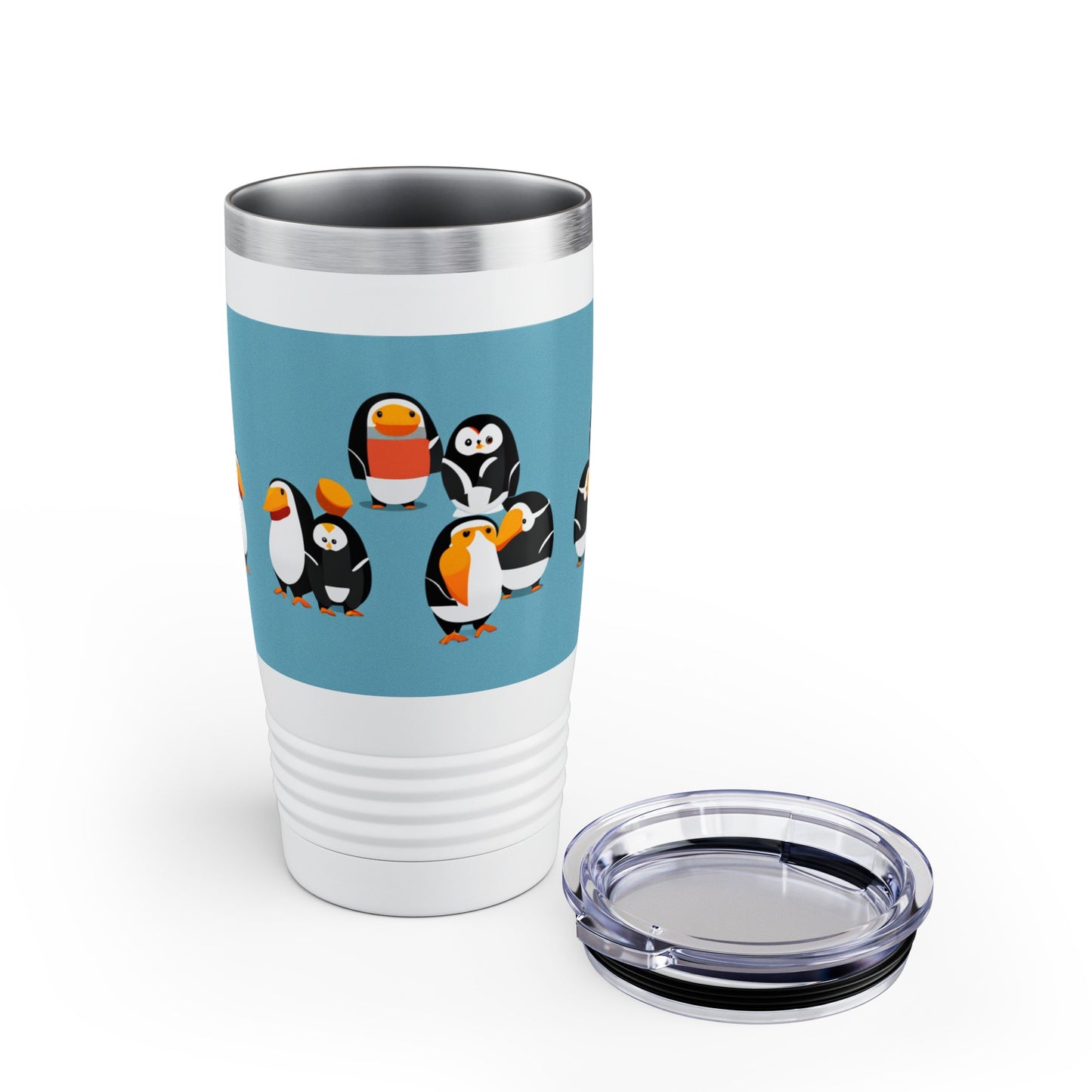 Pushy Penguinz Tumbler, 20oz