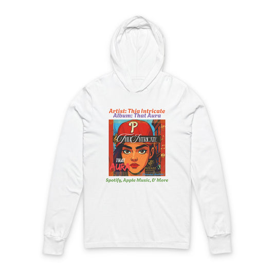 Hooded Tee - Album Cover for Thia Intricate from Pizzazz Records