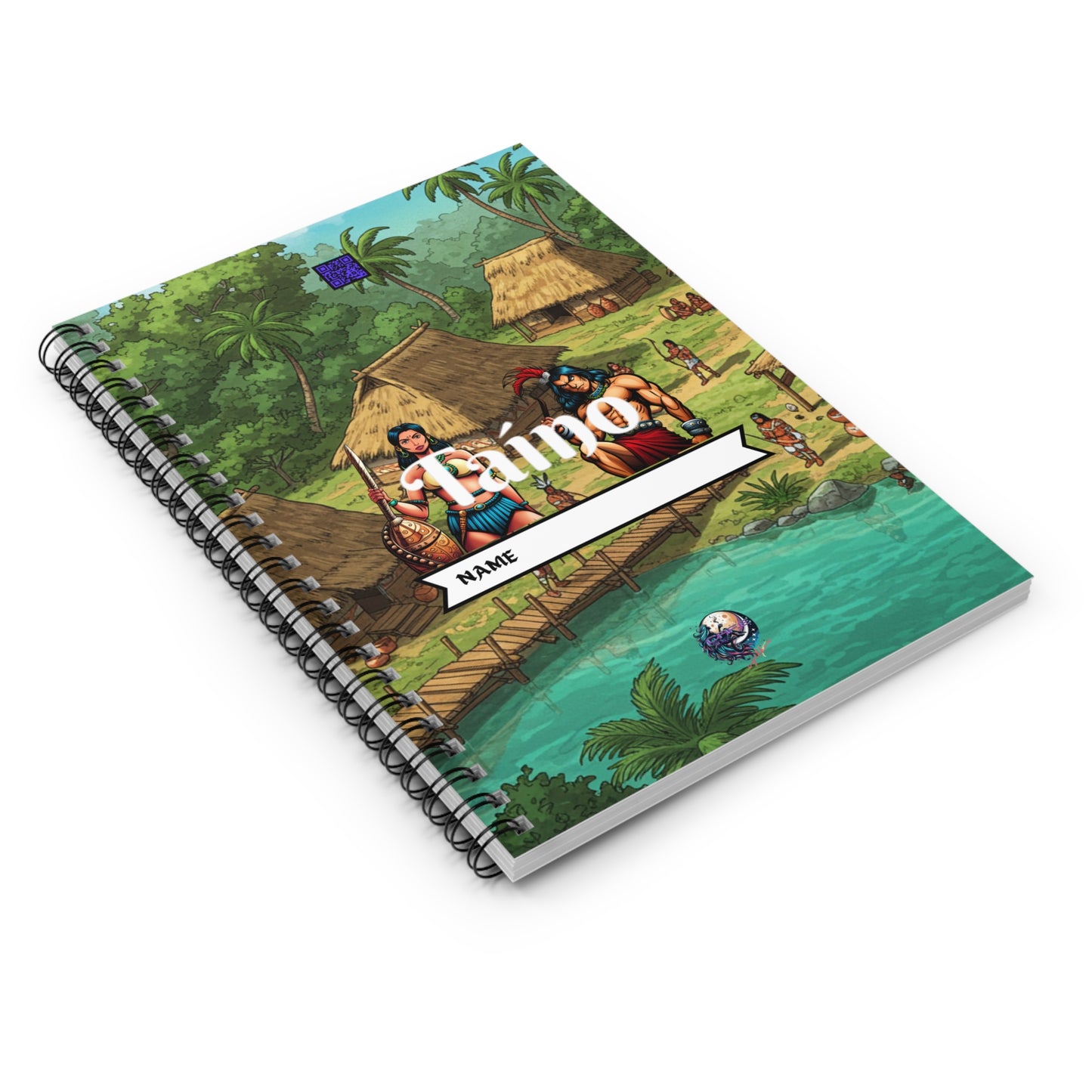 Taino Héritage Spiral Notebook - Ruled Line