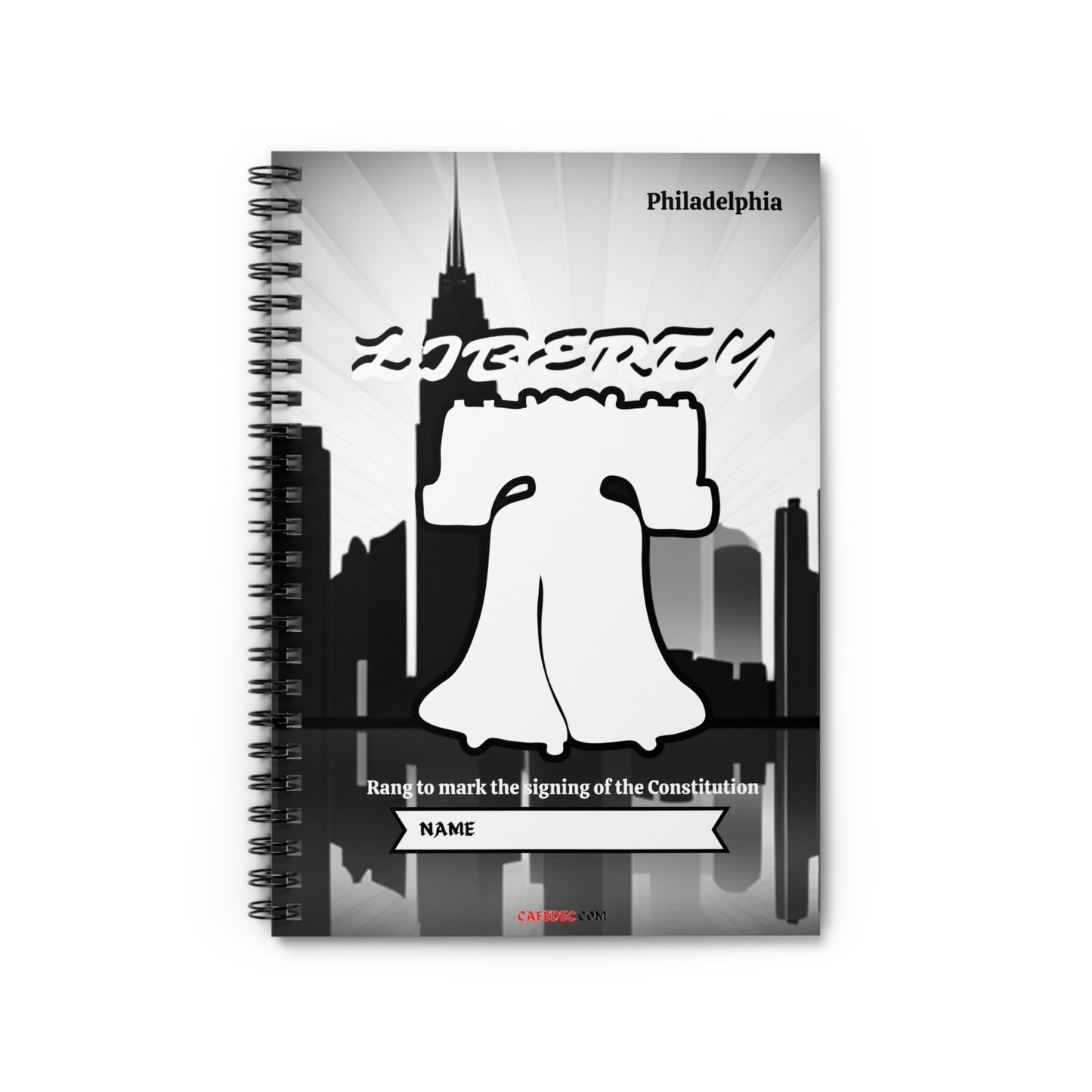 LIBERTY Spiral Notebook - Ruled Line