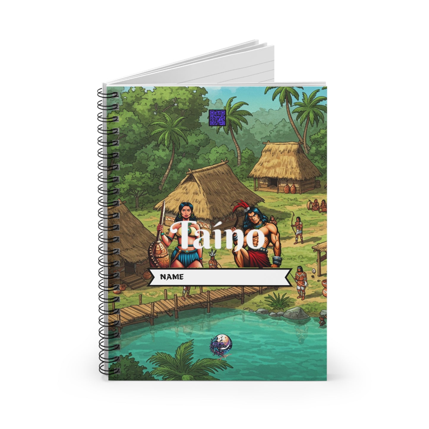 Taino Héritage Spiral Notebook - Ruled Line