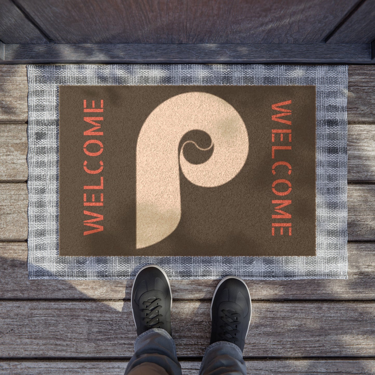 Philly P Welcome Doormat