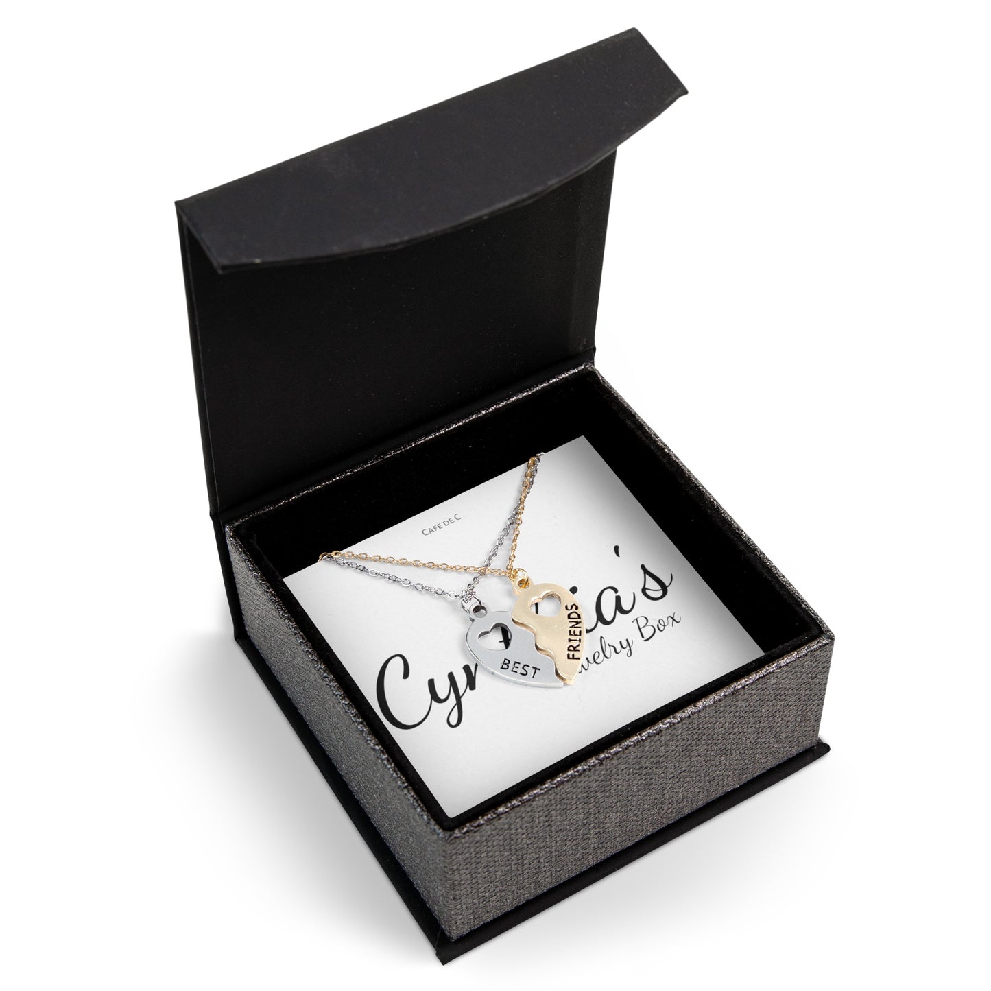 Cynthia's Jewelry Box (BFF Half Heart Necklace Set)