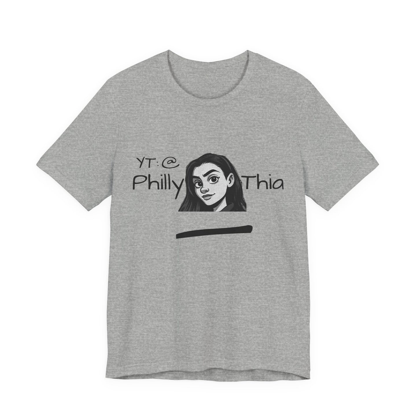 philly_thia youtube channel t shirt tag