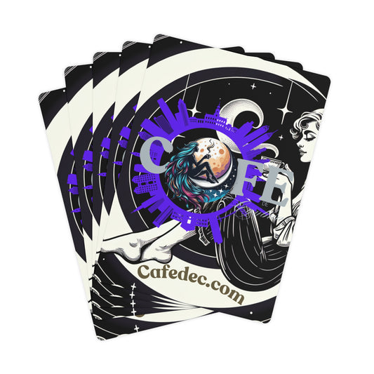 Official Cafe de Cynthia Poker Cards