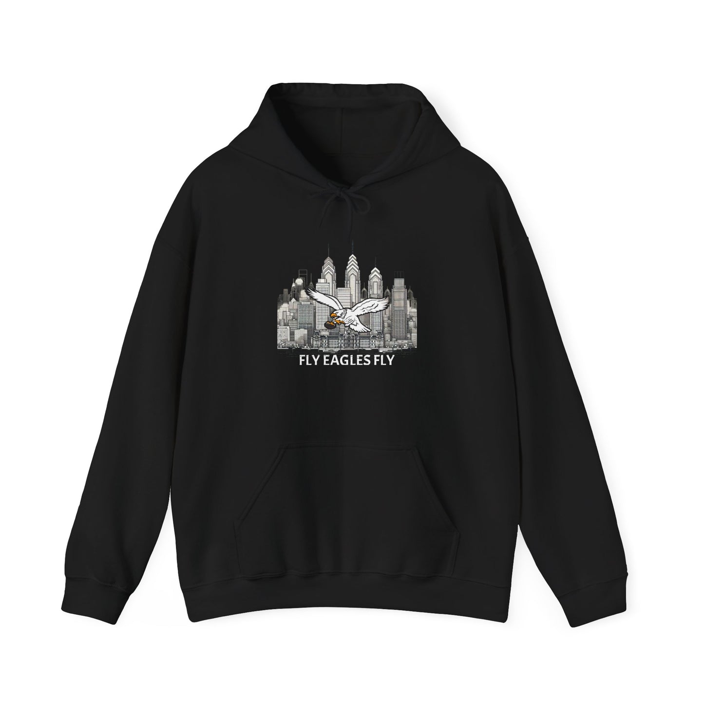 Classic Birds city Heavy Blend™ Hooded Sweatshirt