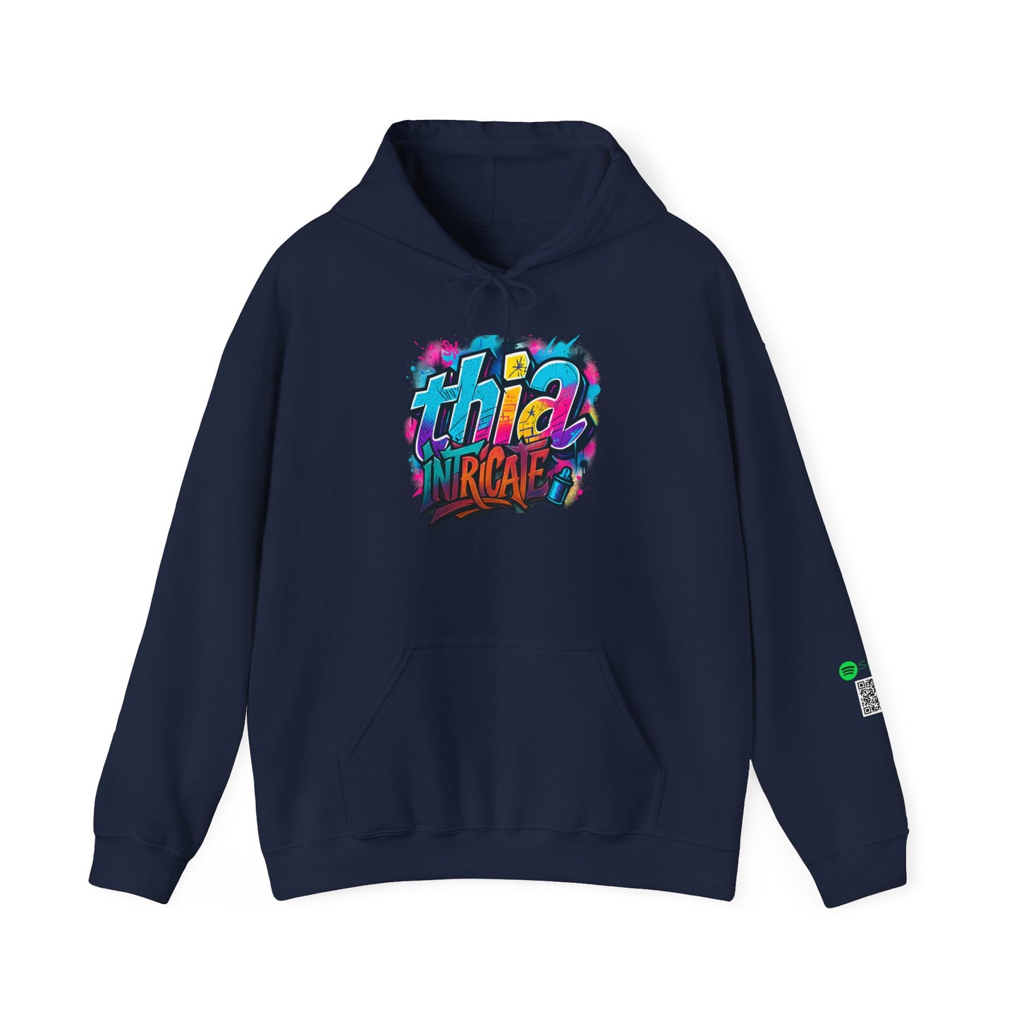 Thia intricate wall art Music Vibes Hoodie