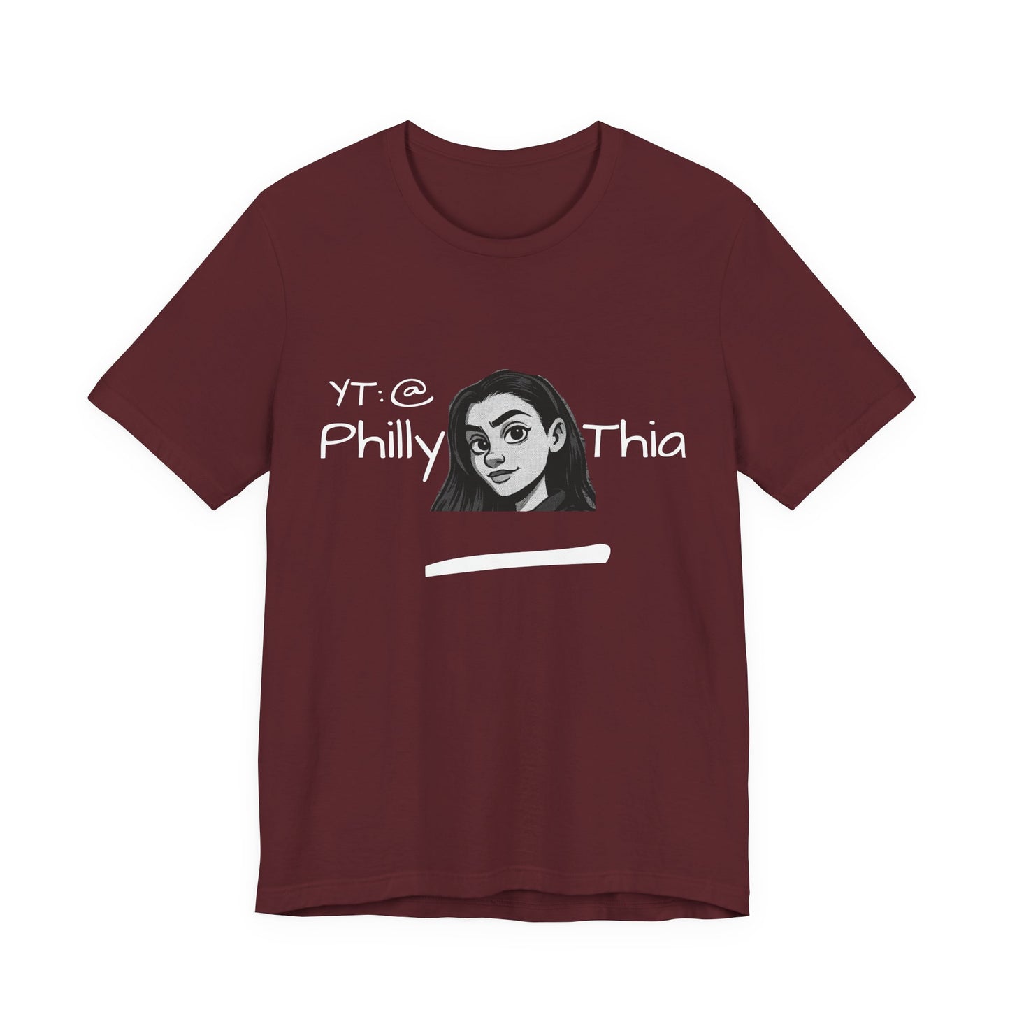 philly_thia youtube channel t shirt tag