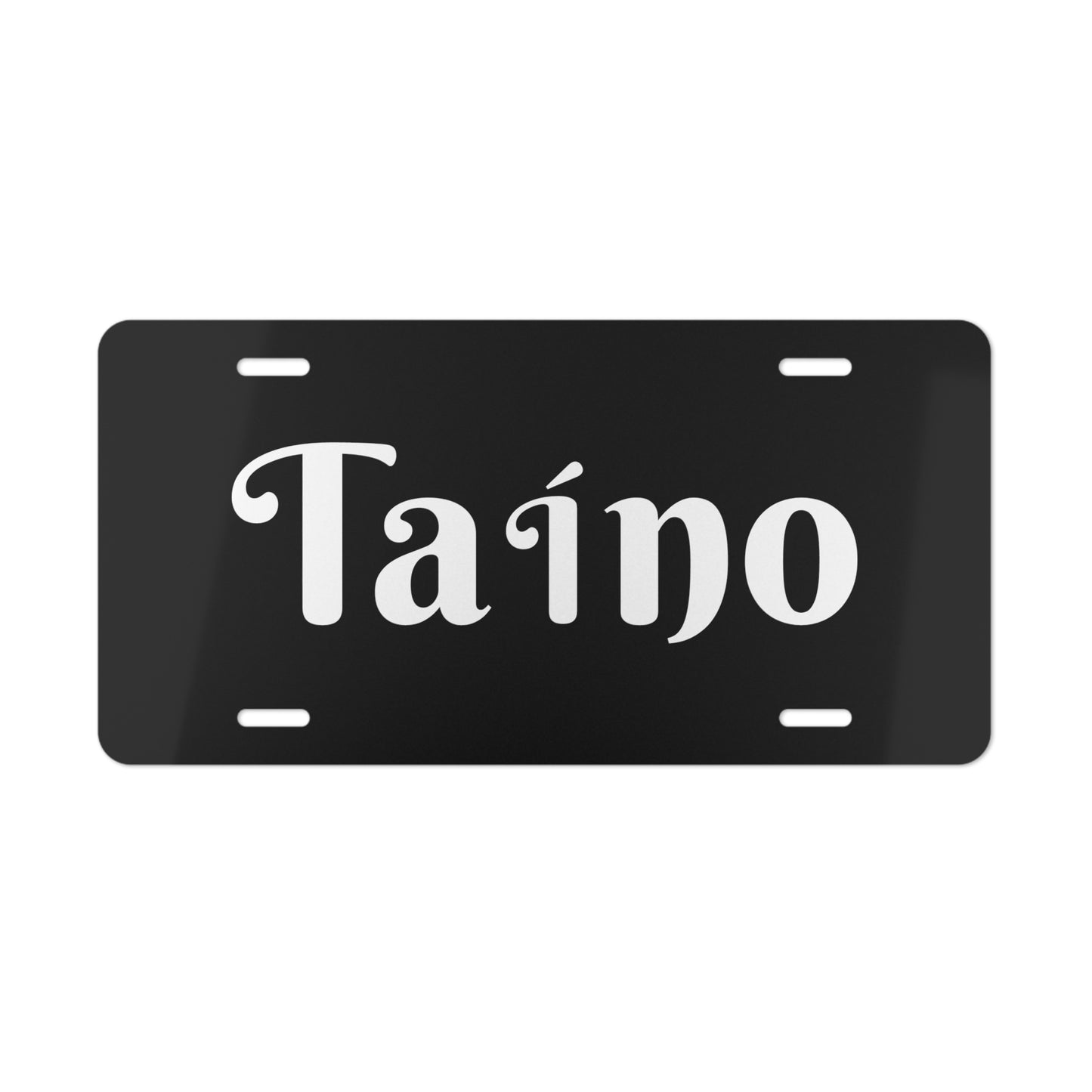 Taino Vanity Plate