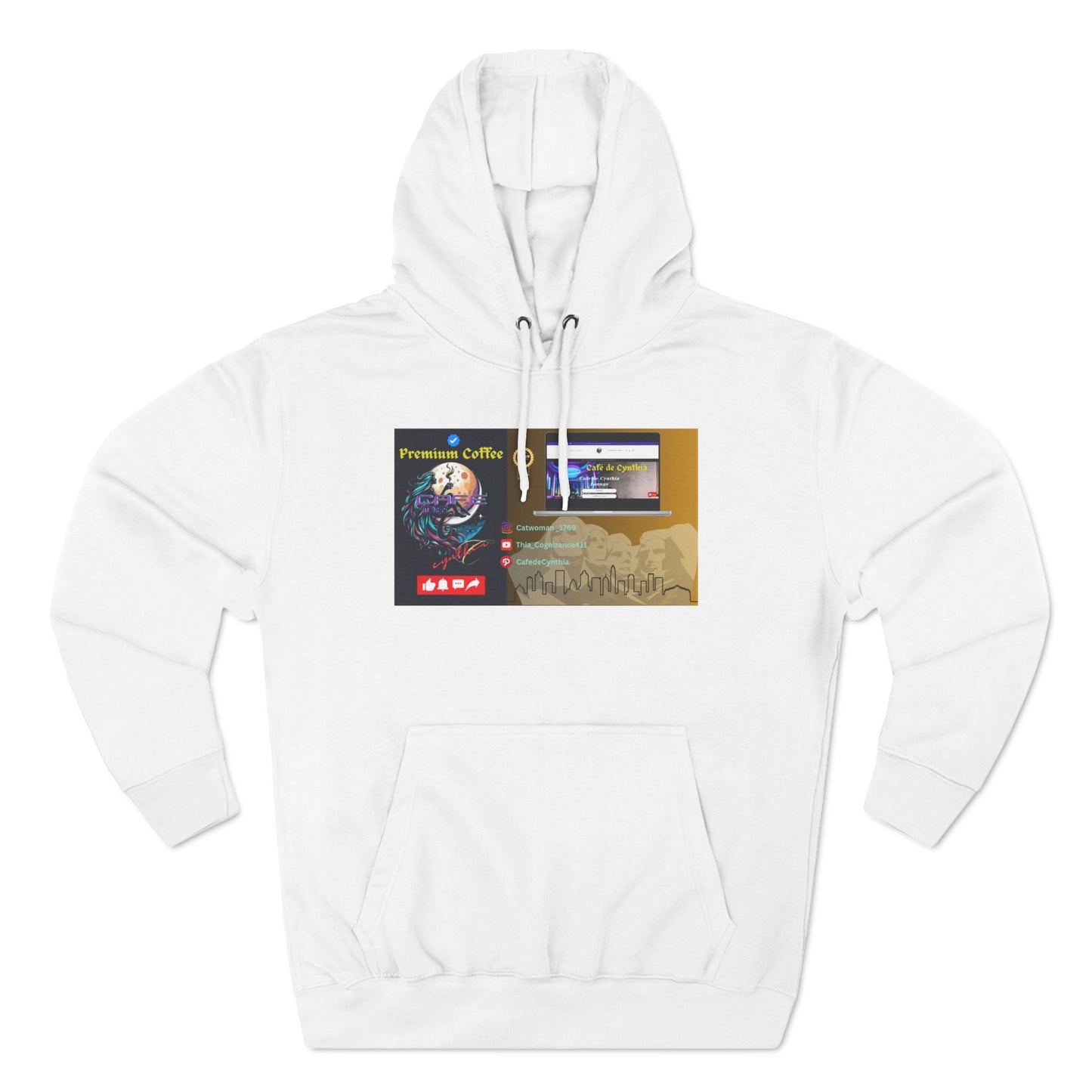 Cafedec BC Three-Panel Fleece Hoodie