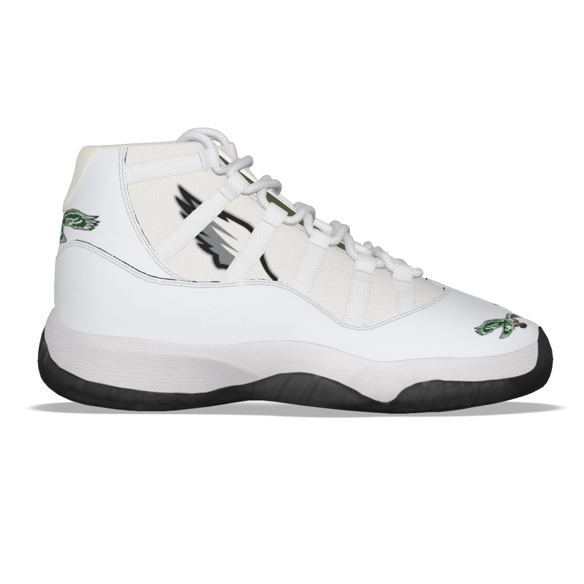 Eagles gang Men's High Top Basketball Shoes