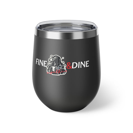 Fine Coffee and Dine Copper Vacuum Insulated Cup, 12oz