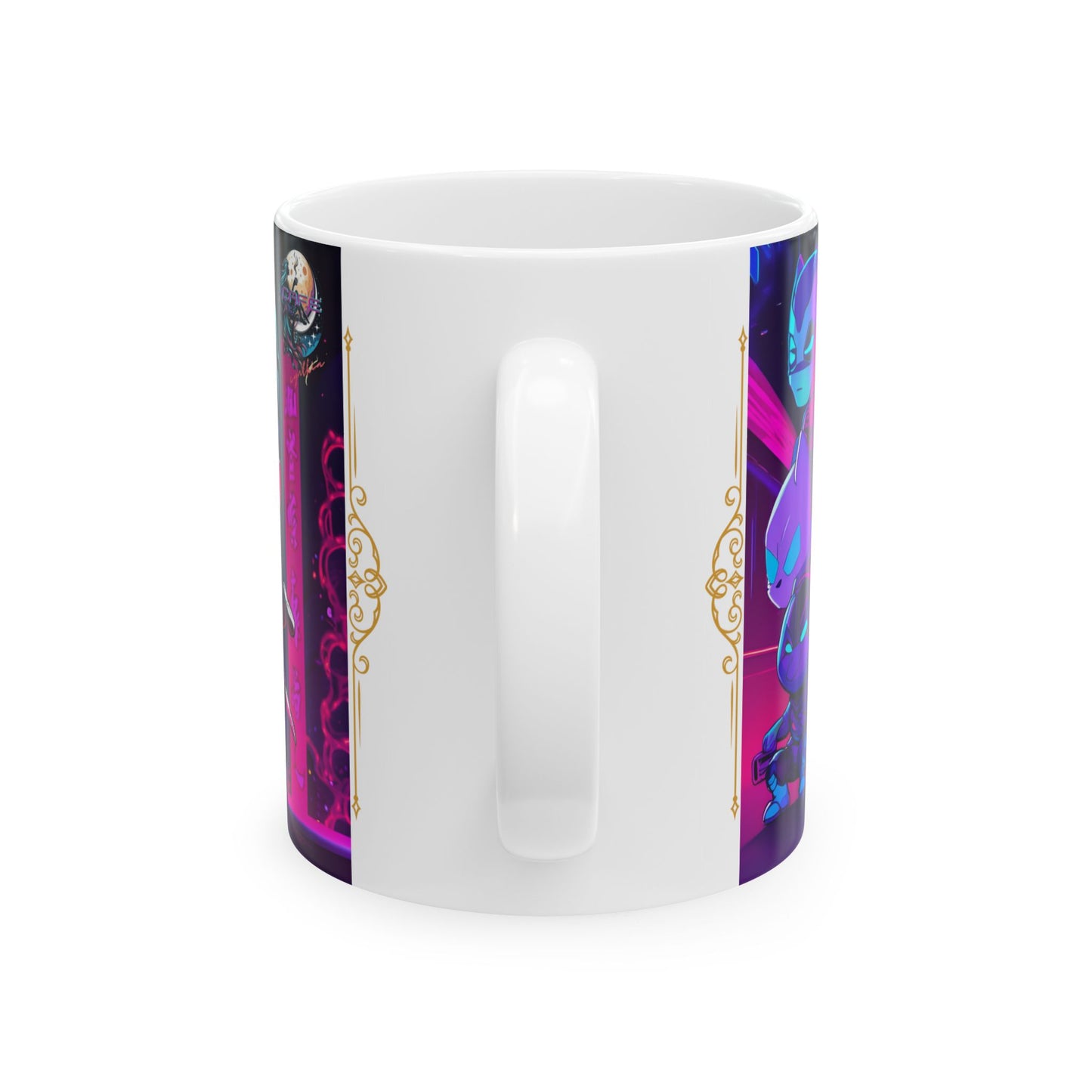 Brave Warriors Cafe de C Ceramic Mug - 11oz | Designed for Coffee and Tea Lovers