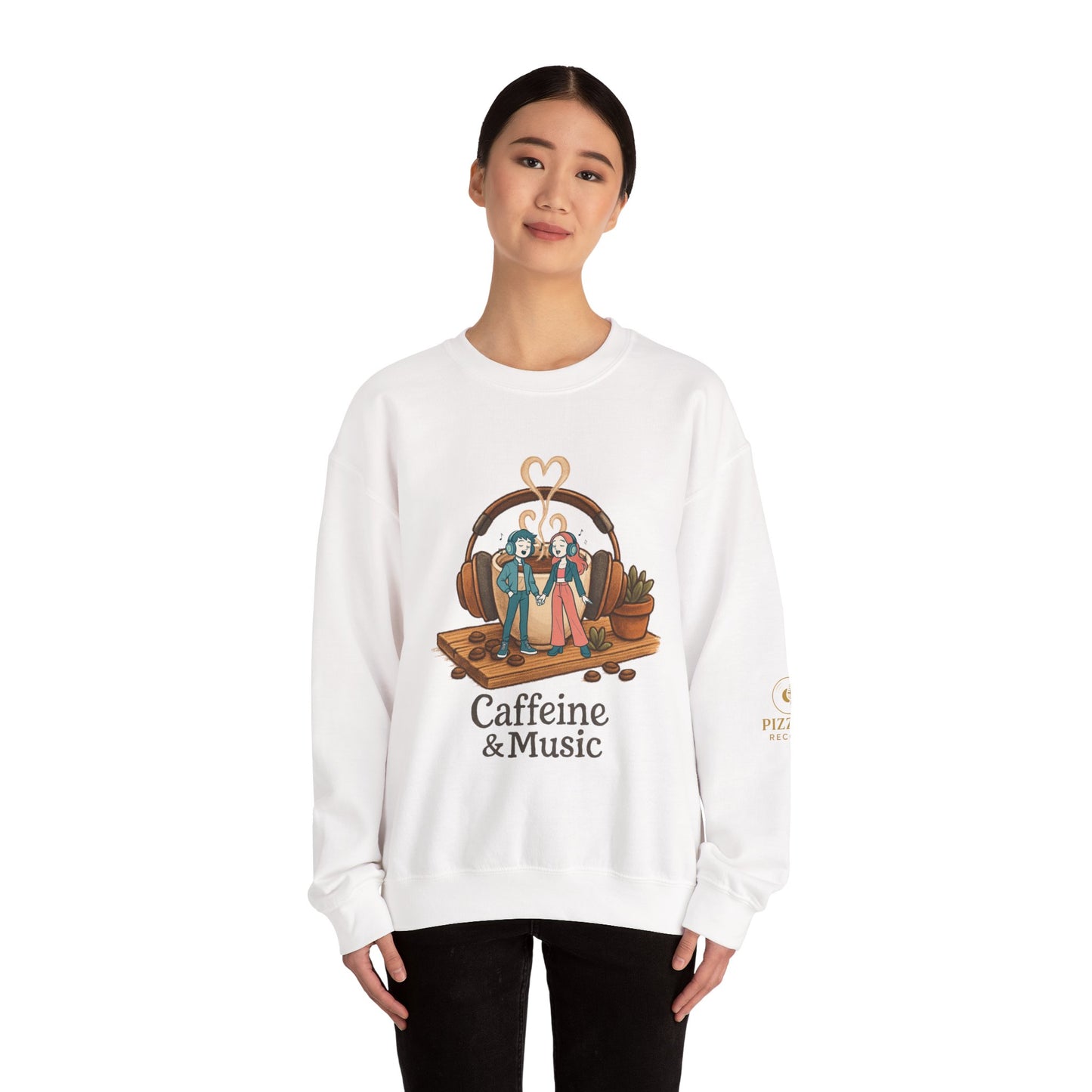 Coffee and Music Vibes Unisex Sweatshirt