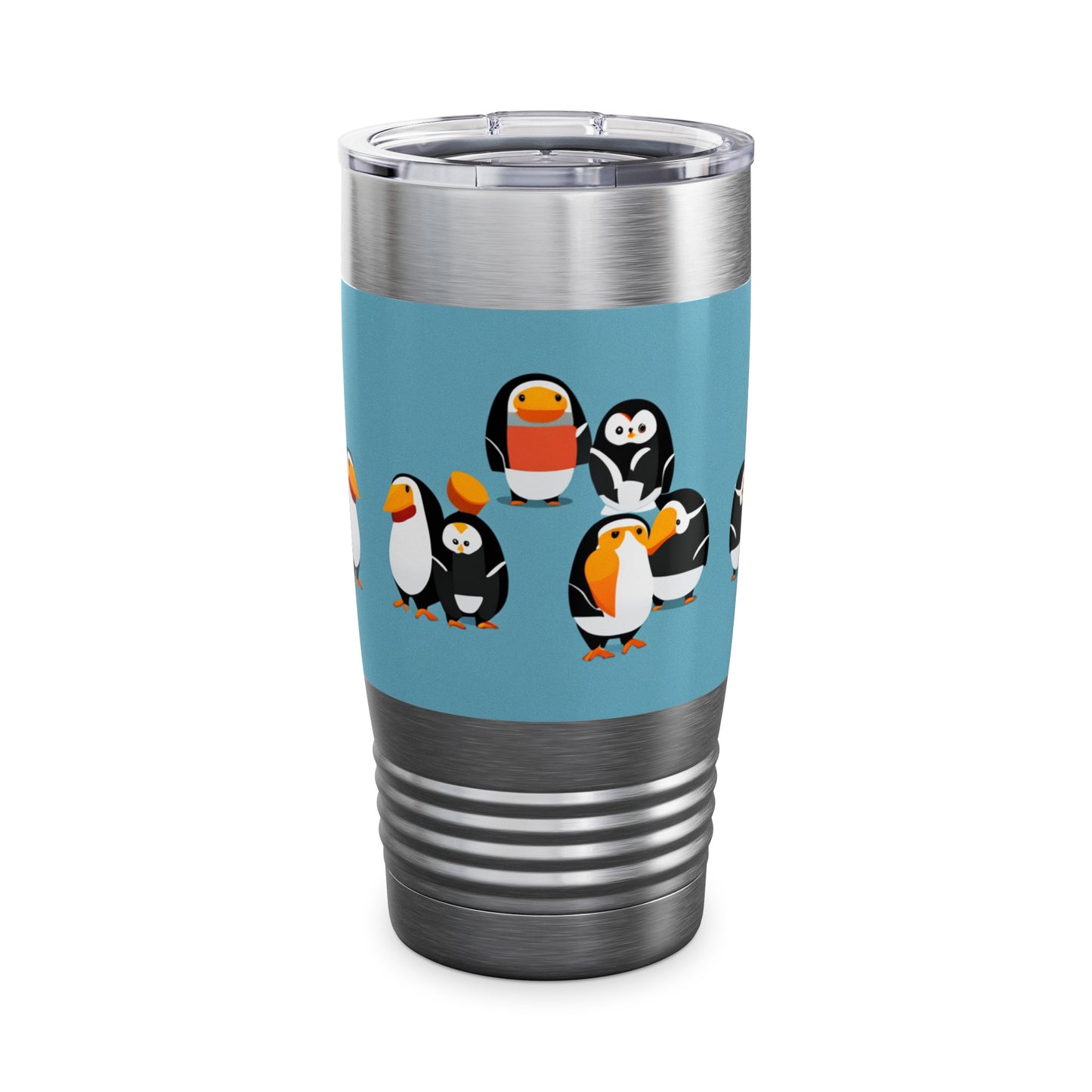 Pushy Penguinz Tumbler, 20oz