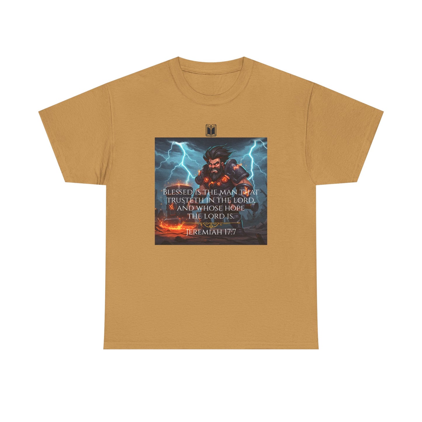 KJVO Jeremiah 17:7 Heavy Cotton Tee