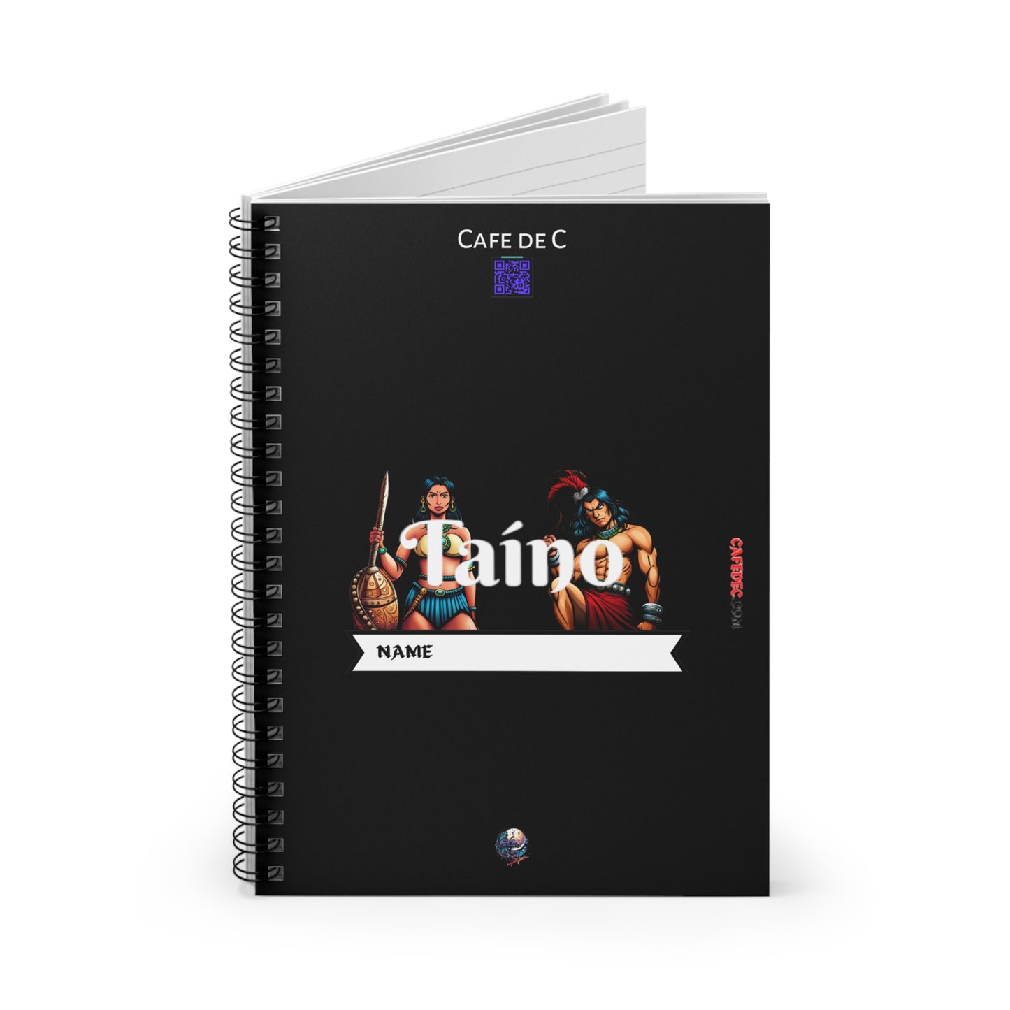 Taino Spiral Notebook - Ruled Line