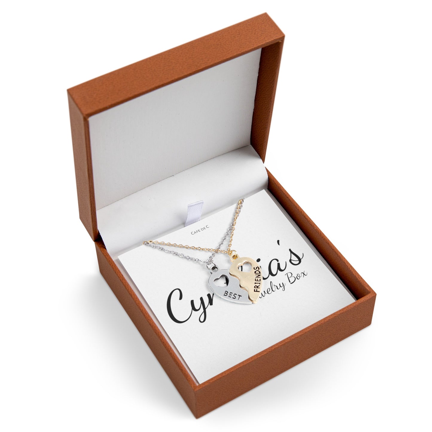 Cynthia's Jewelry Box (BFF Half Heart Necklace Set)