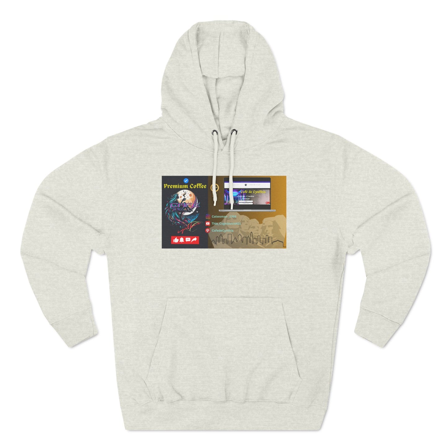 Cafedec BC Three-Panel Fleece Hoodie