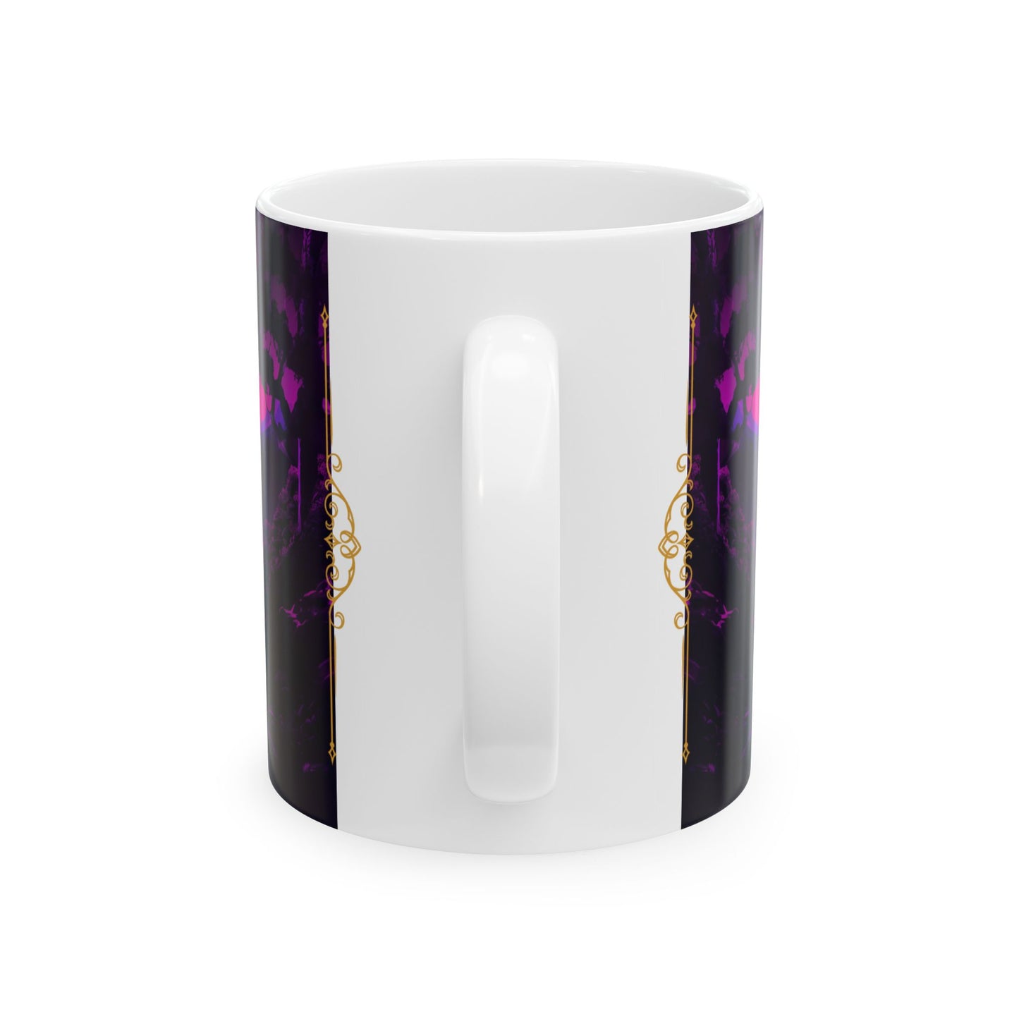 Cosmic Cafe Ceramic Mug - 11oz | Dreamy Universe Design for Coffee Lovers