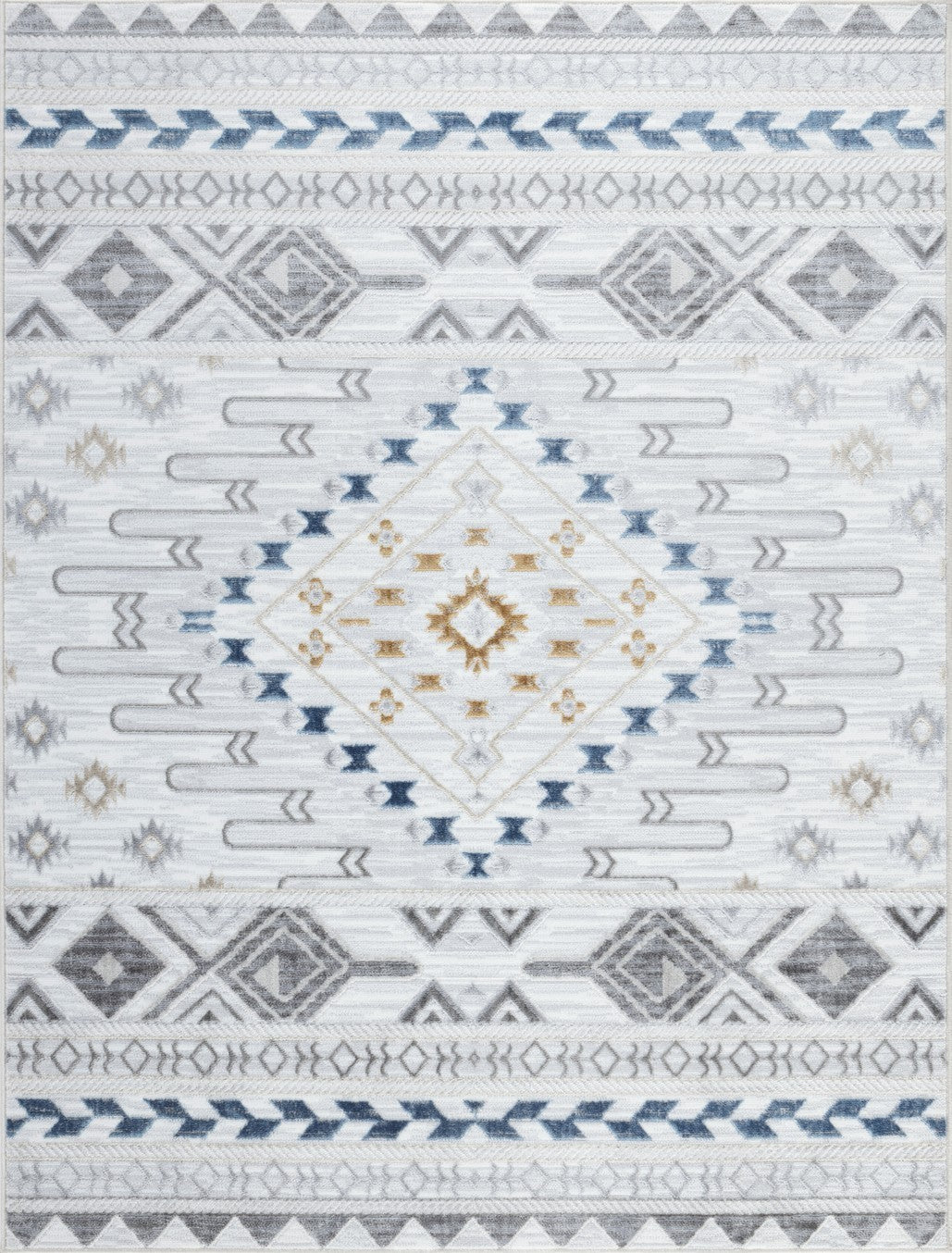 Legacy GC_CAM8001 Multi 5 ft. 3 in. x 7 ft. Area Rug