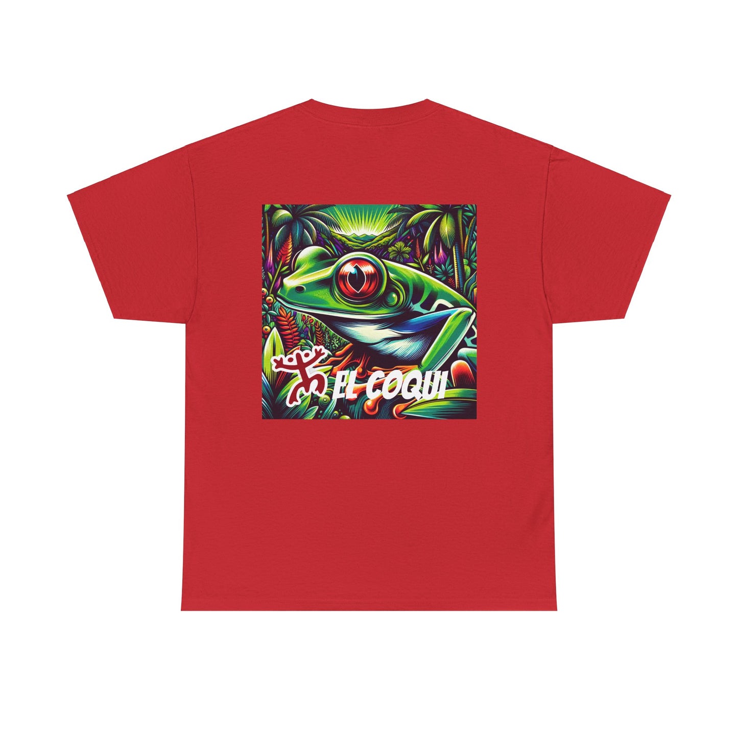 puerto rico coqui Heavy Cotton Tee