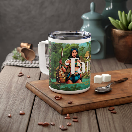 Taino M/F Heritage Travel Insulated Coffee Mug, 10oz