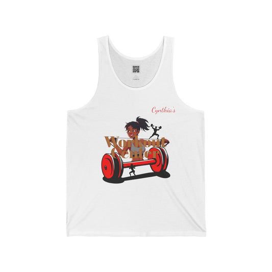 (Cynthia's Workout Center) Jersey Tank