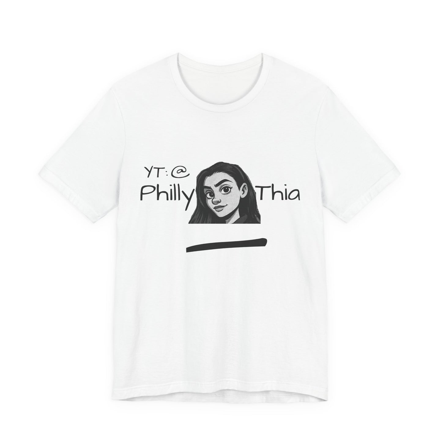philly_thia youtube channel t shirt tag