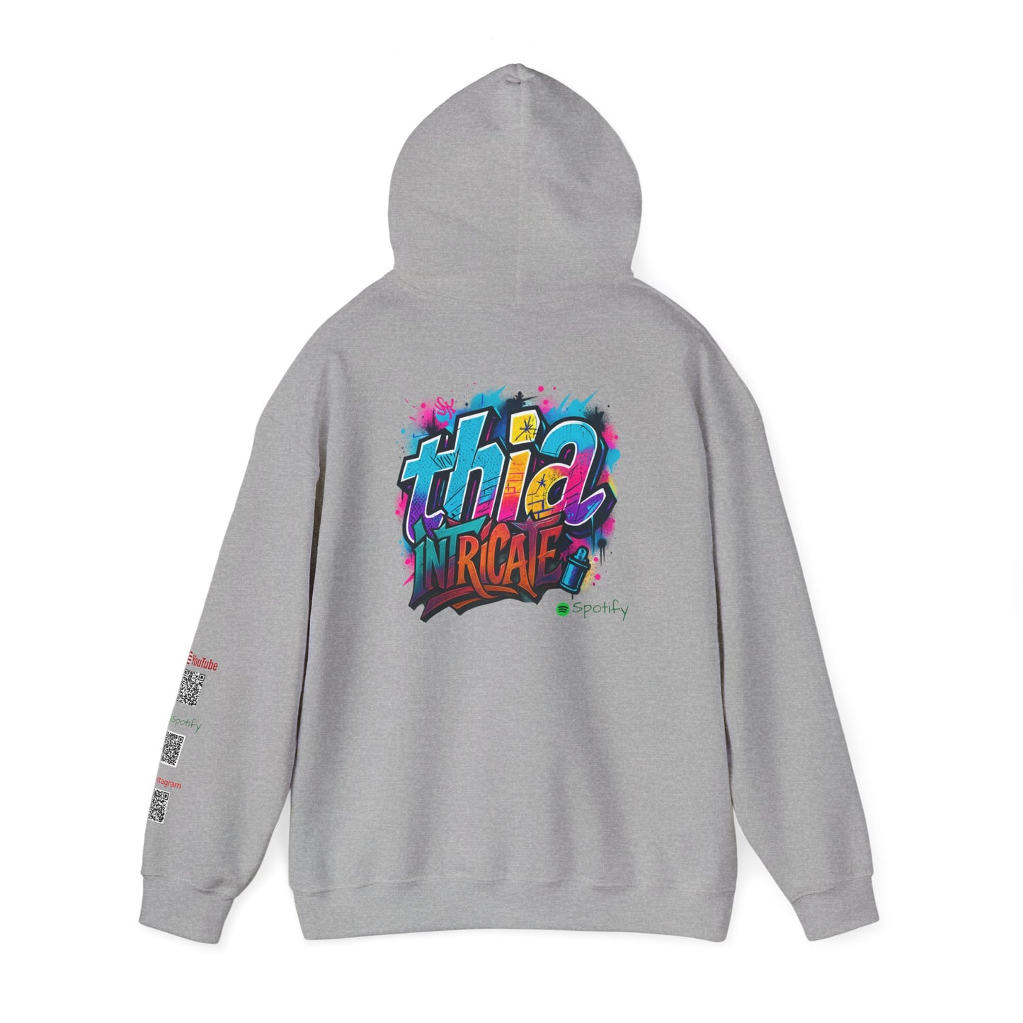 Thia intricate wall art Music Vibes Hoodie