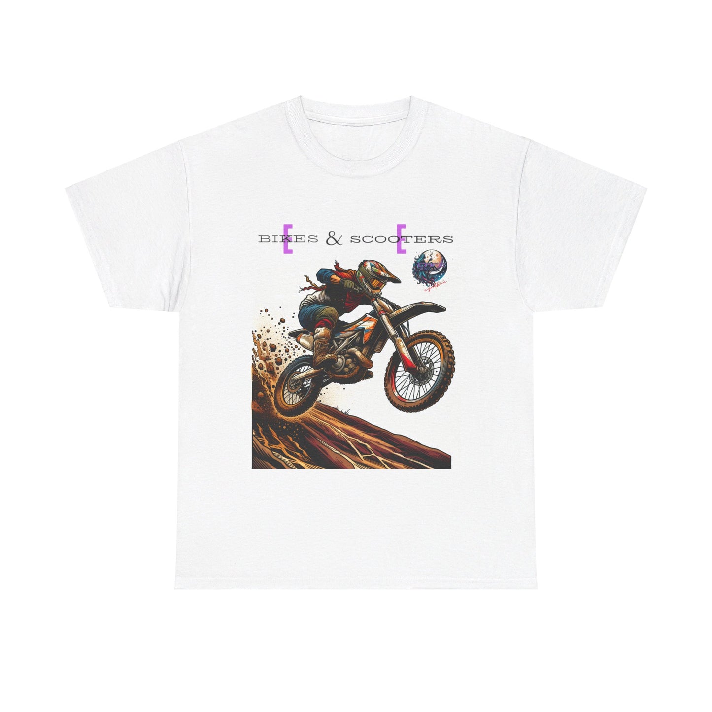 E Rides Heavy Cotton Tee