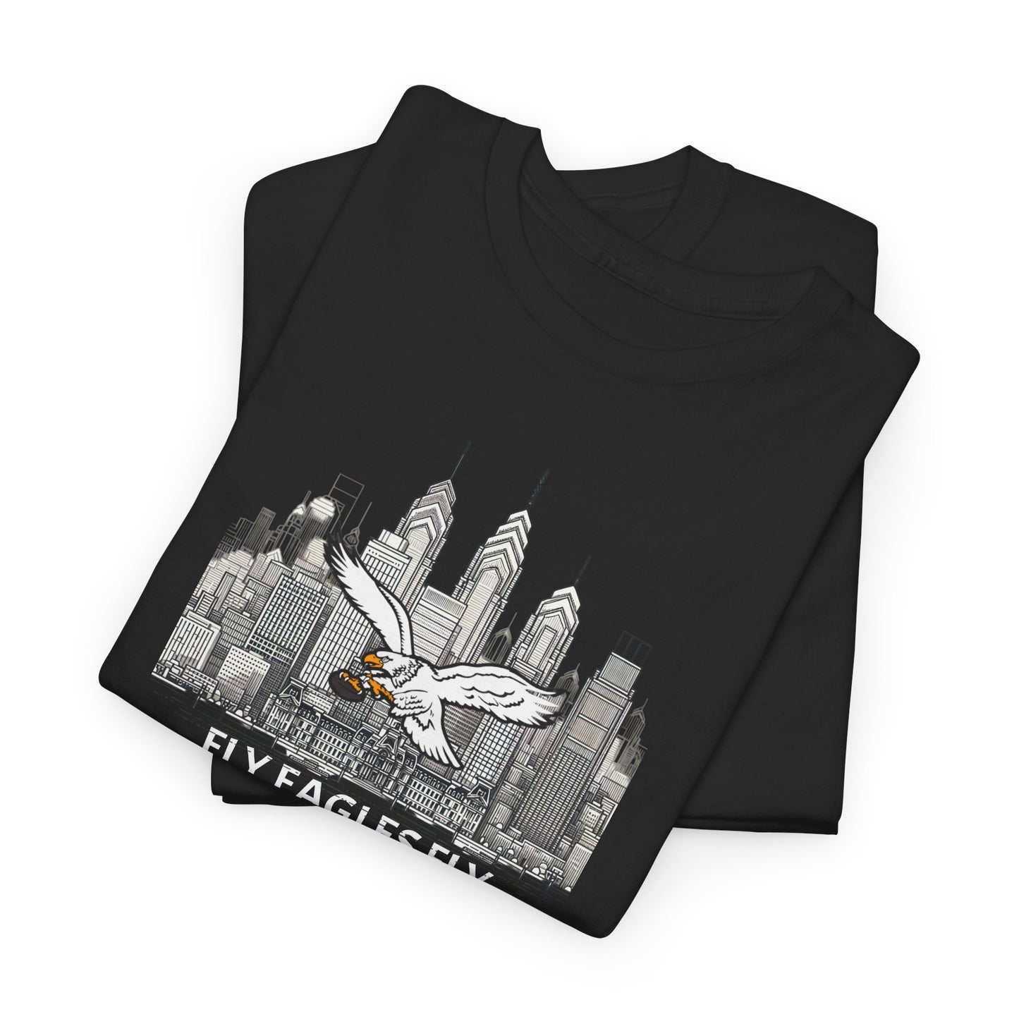 Classic Birds City Heavy Cotton Tee