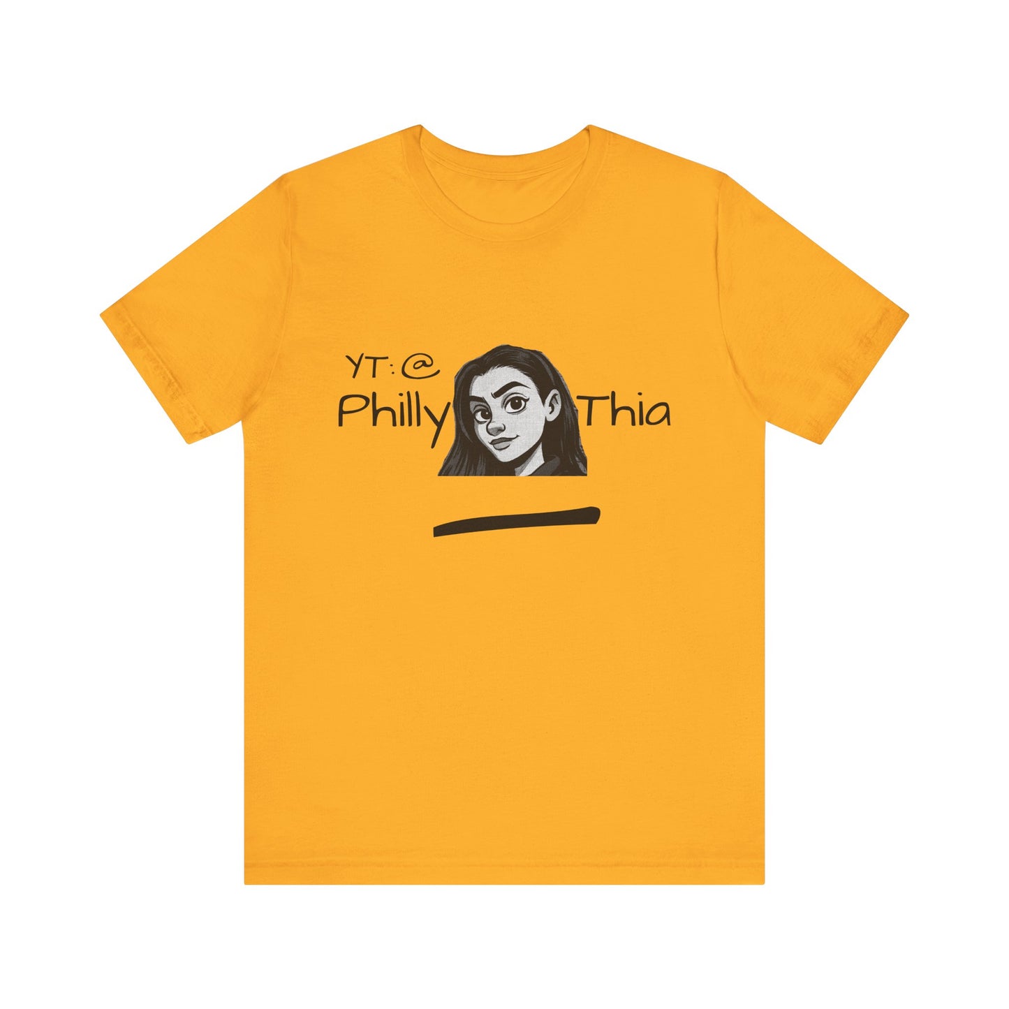 philly_thia youtube channel t shirt tag