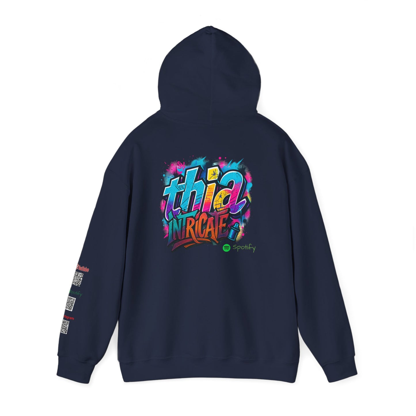 Thia intricate wall art Music Vibes Hoodie