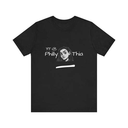 philly_thia youtube channel t shirt tag