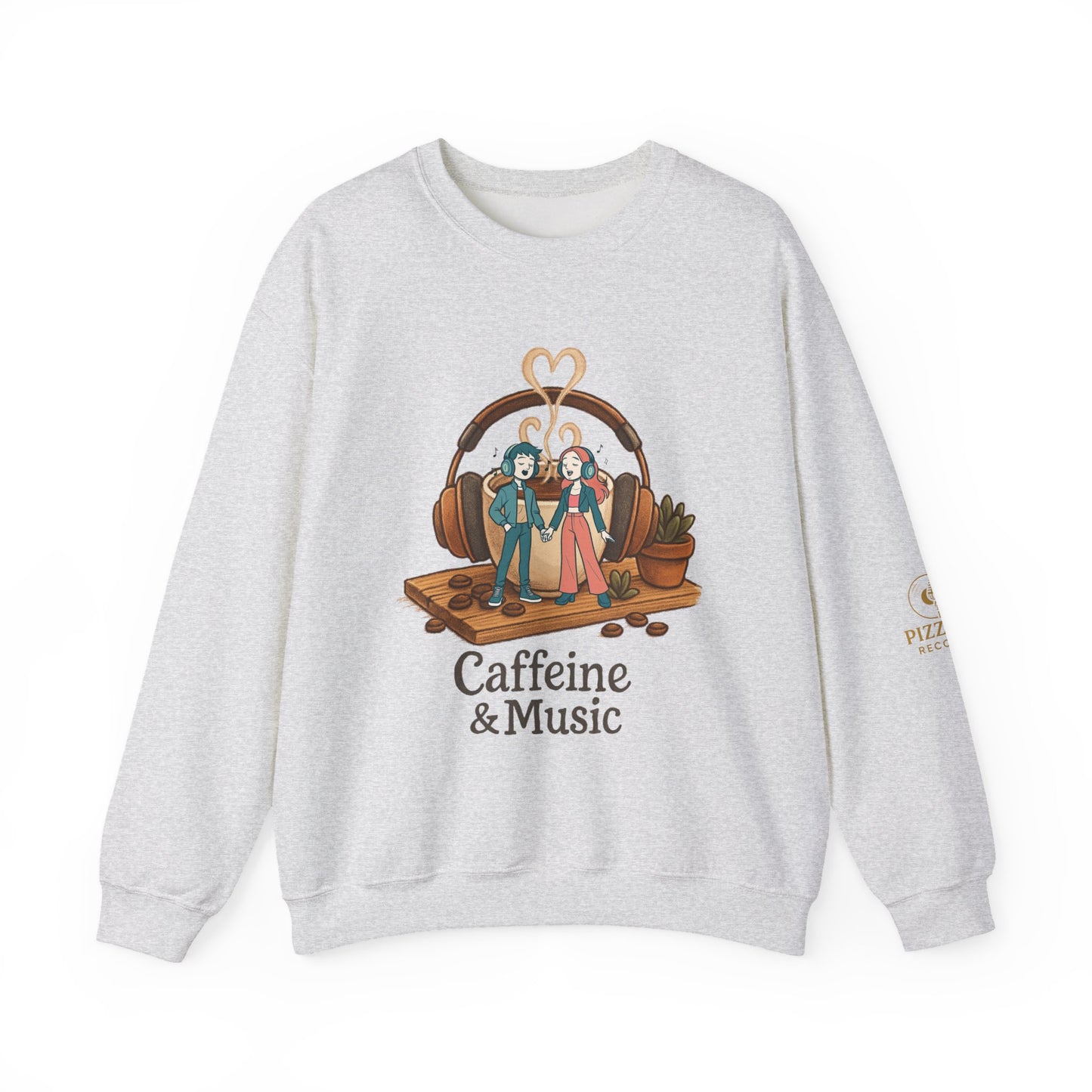 Coffee and Music Vibes Unisex Sweatshirt