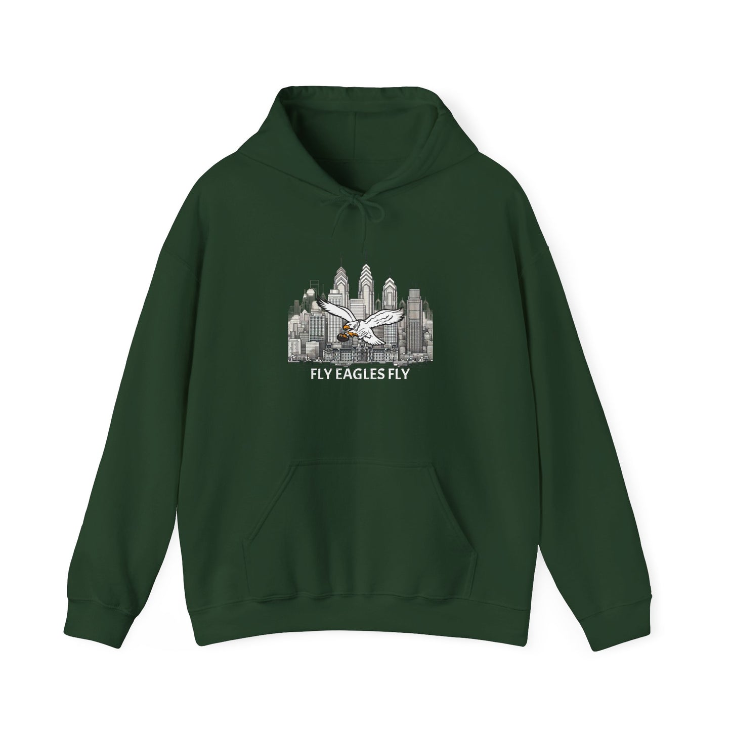 Classic Birds city Heavy Blend™ Hooded Sweatshirt