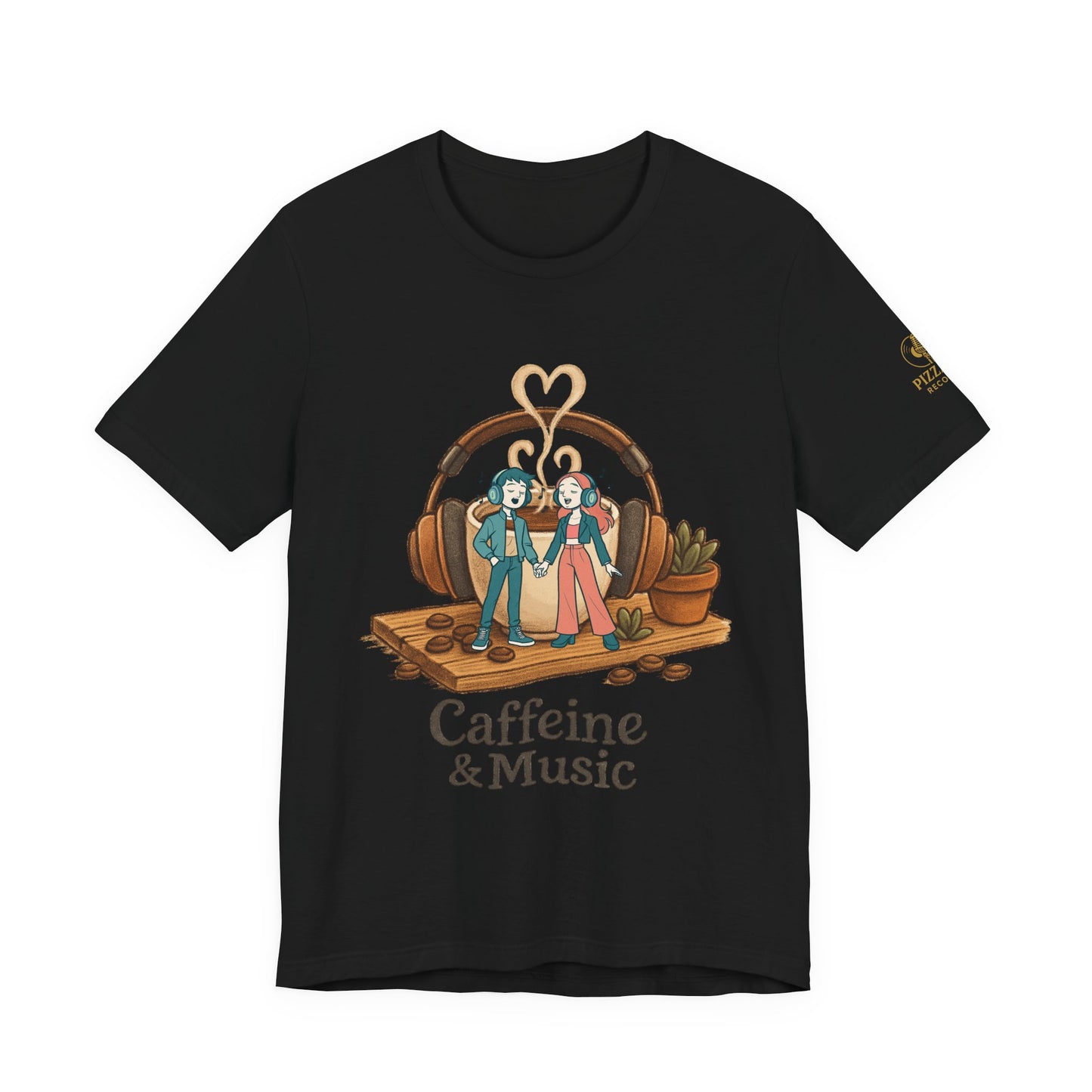 Coffee & Music Unisex Tee