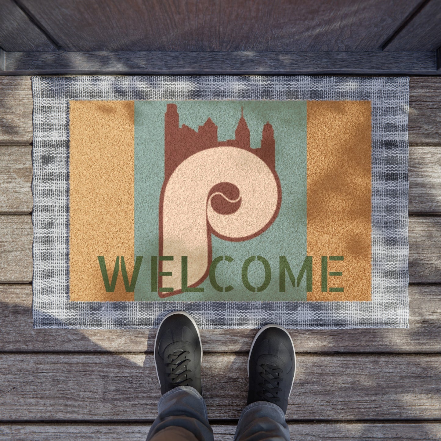 Philly Welcome Doormat